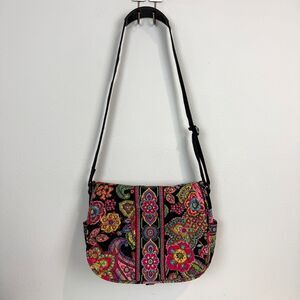 Vera Bradley Parisian Paisley Messenger Bag